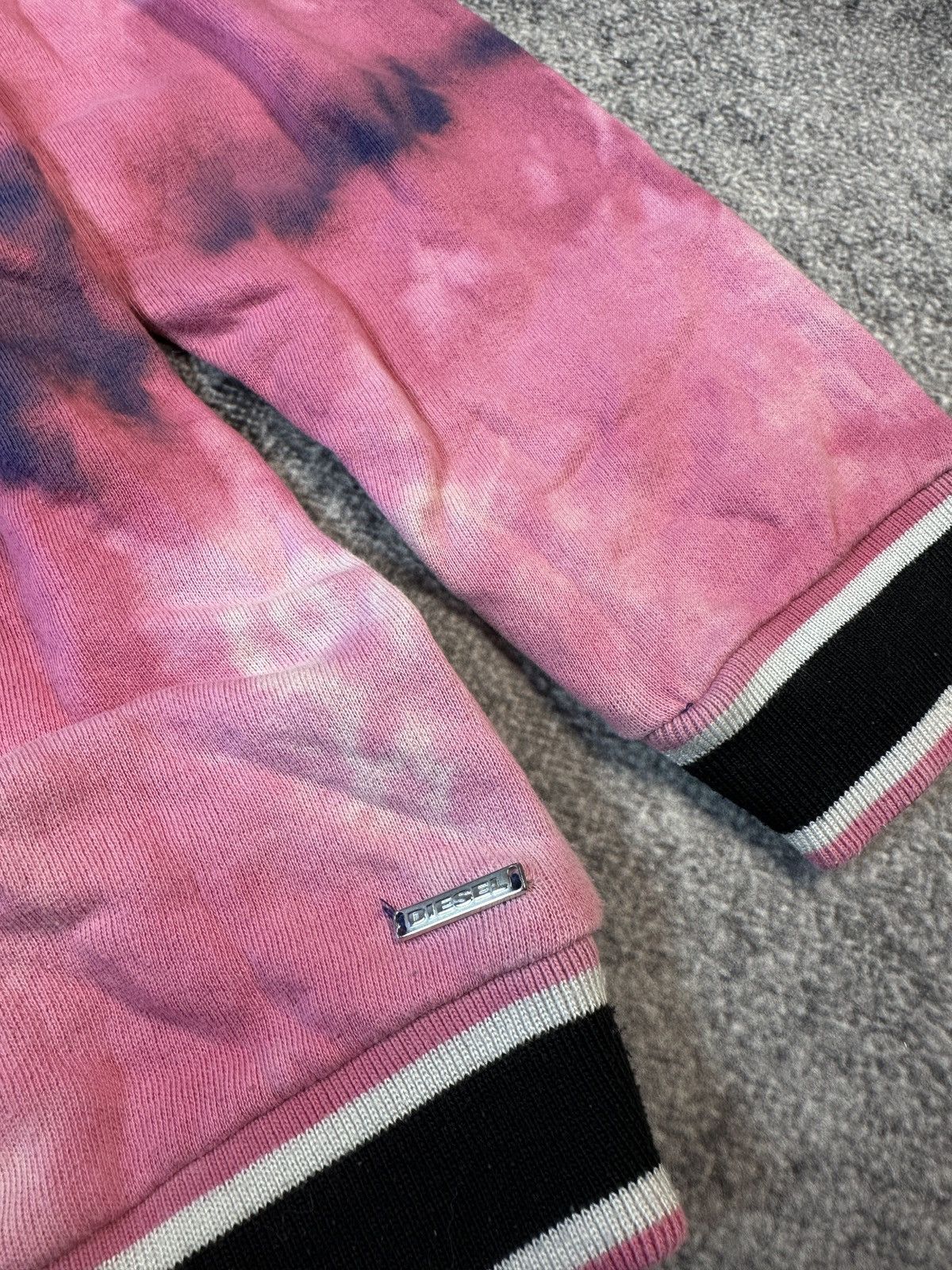 Diesel Y2K Vintage Diesel Sweatshirt Purple Avant Garde Opium XXL Size US XXL / EU 58 / 5 - 6 Thumbnail