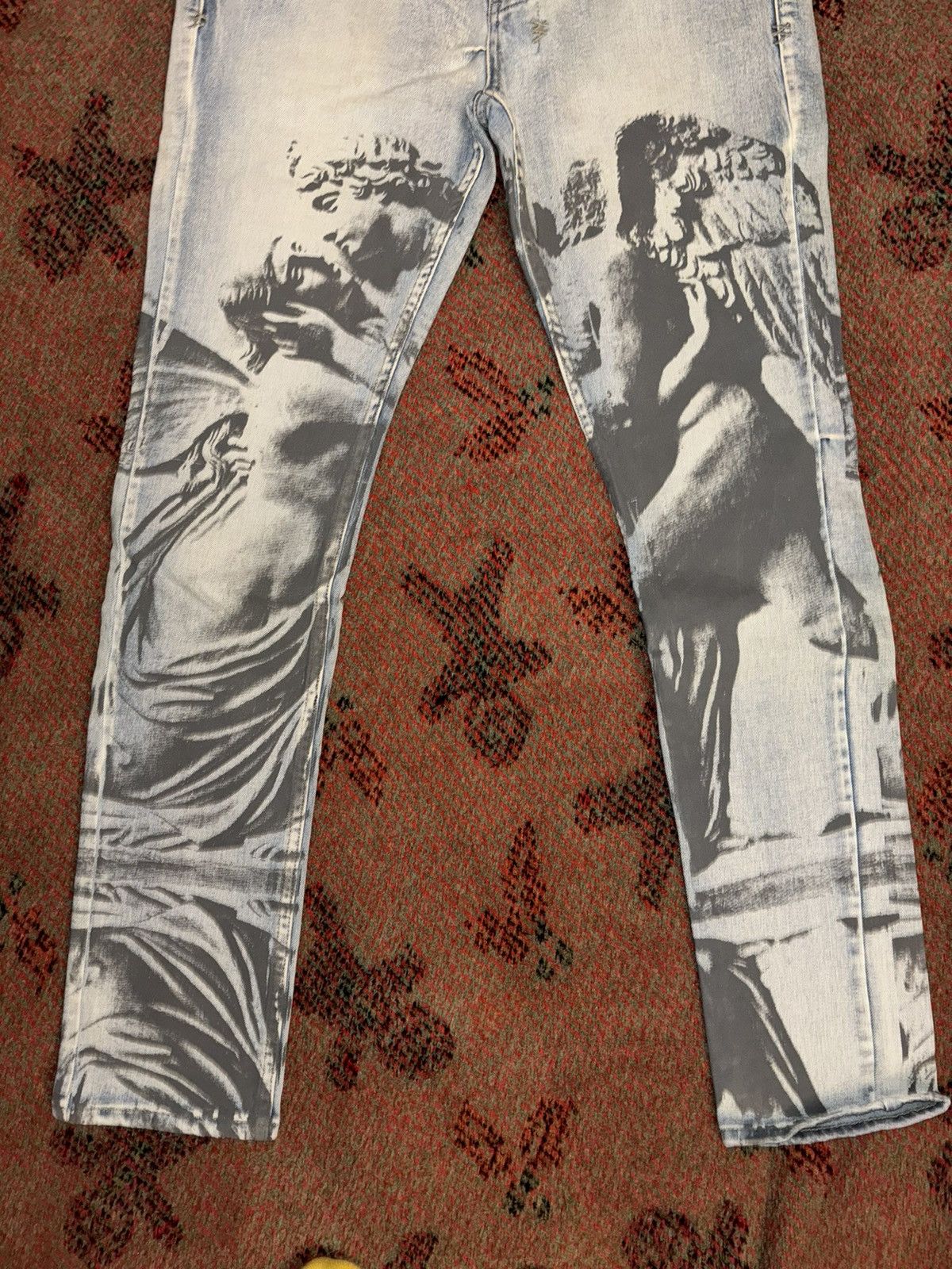 Ksubi Ksubi Angel Print Jeans Size US 32 / EU 48 - 3 Thumbnail