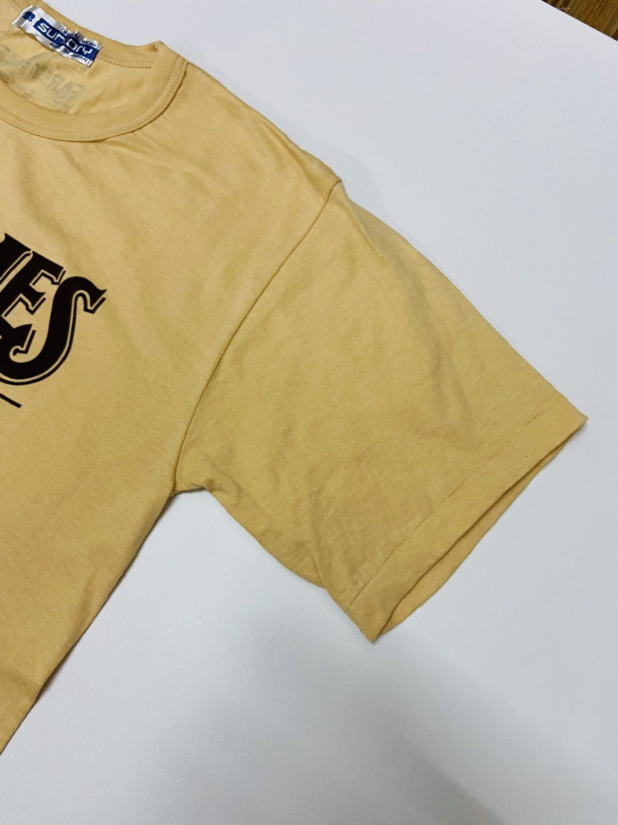 Vintage VINTAGE SUNTORY TEE Size US S / EU 44-46 / 1 - 12 Thumbnail