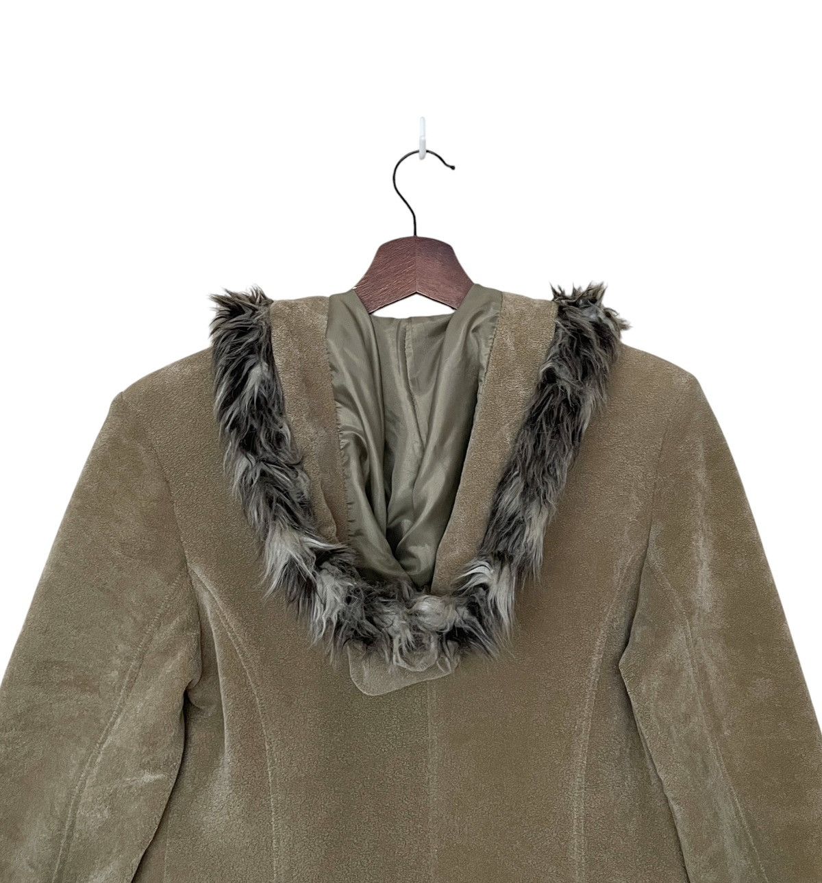 Japanese Brand Vintage Japanese Brand D.D.P Fur Trench Coat 1990s Size US L / EU 52-54 / 3 - 8 Thumbnail