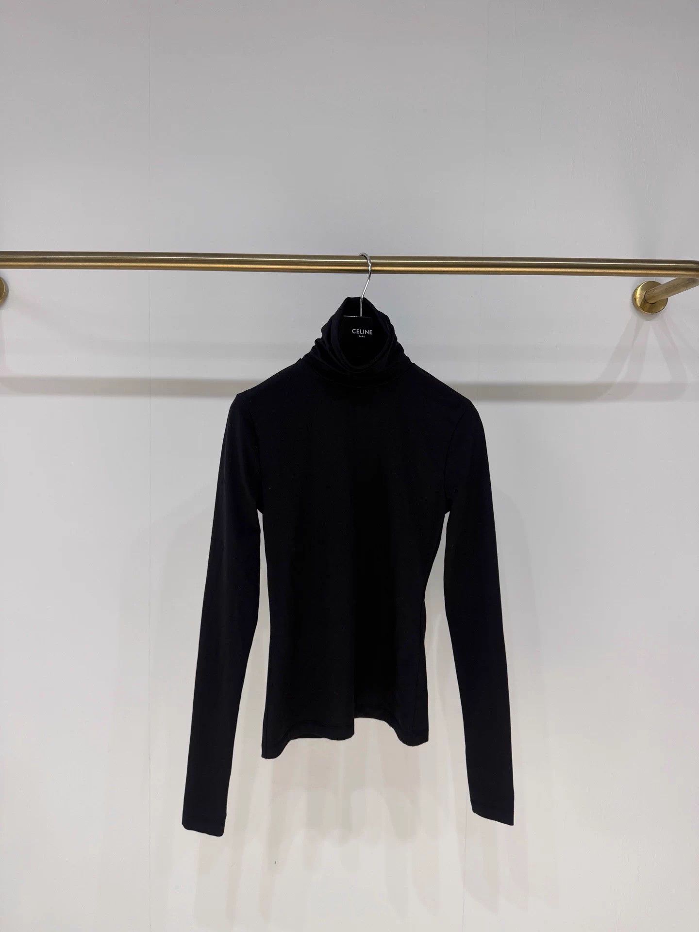 Celine Celine 26SS Arc de Triomphe Turtleneck Longsleeve Tee XS New Size XS / US 0-2 / IT 36-38 - 1 Thumbnail