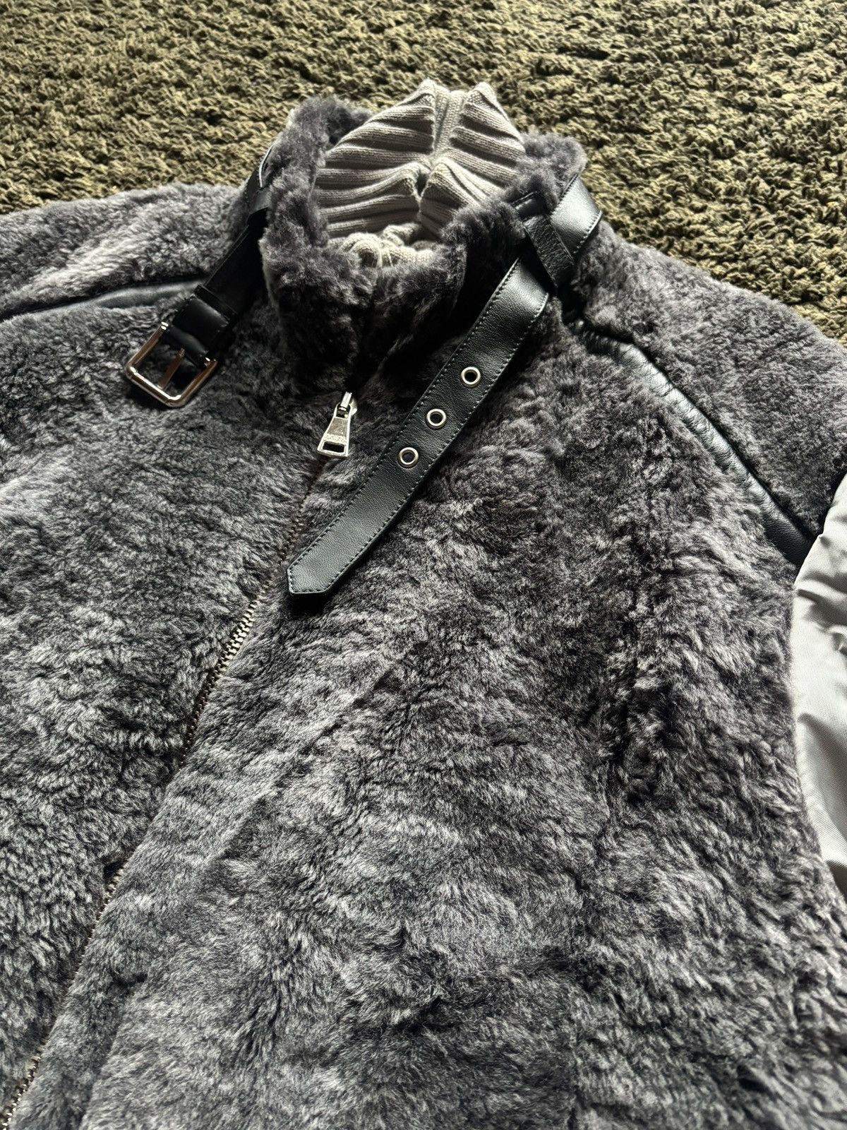 Dolce & Gabbana AW07 Dolce & Gabbana Runway Hybrid Fur Bomber Jacket Size US XL / EU 56 / 4 - 6 Thumbnail