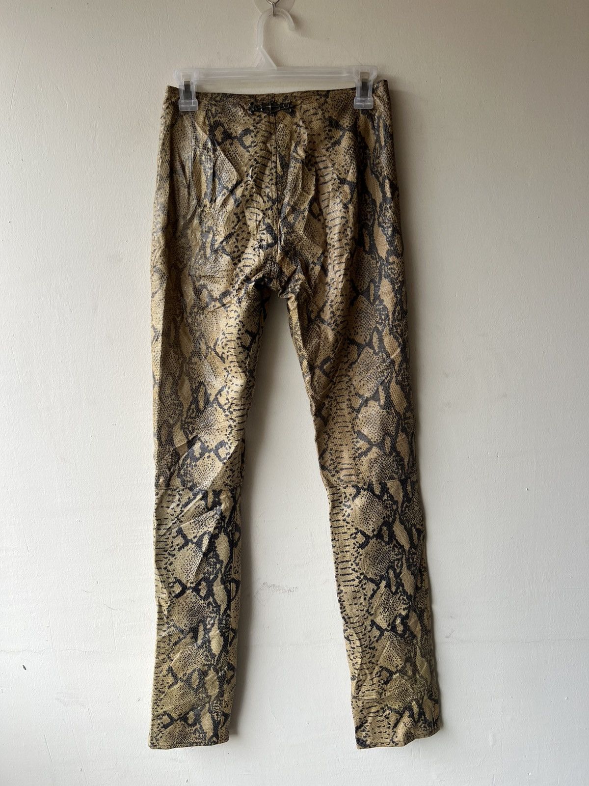 A&G Rock MEGA RARE! A&G Rock Real Python Skin Montana Streetwear Pant Size US 26 / EU 42 - 3 Thumbnail