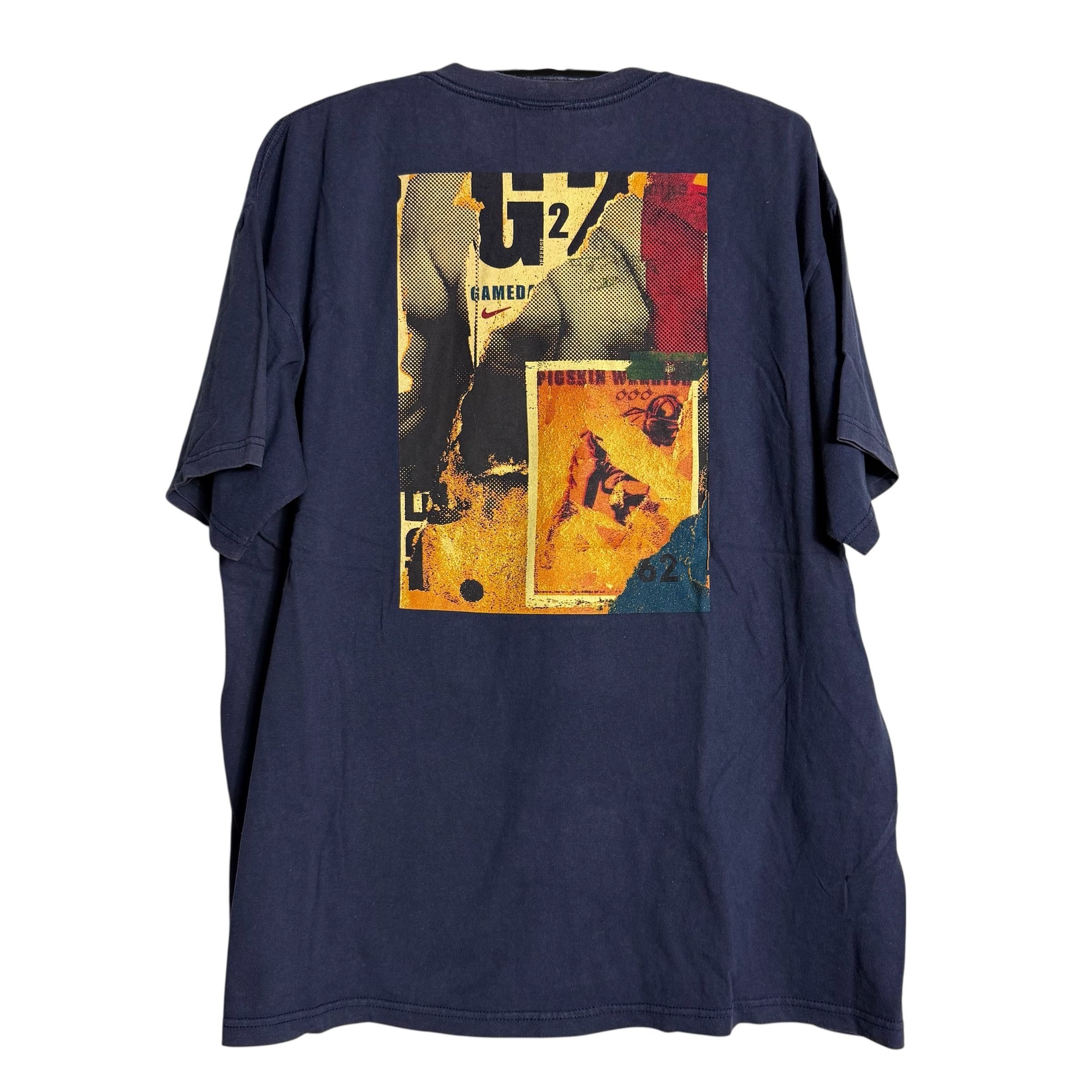 🔥RARE🔥Vintage 90s Nike Basketball Overprint T-Shirt