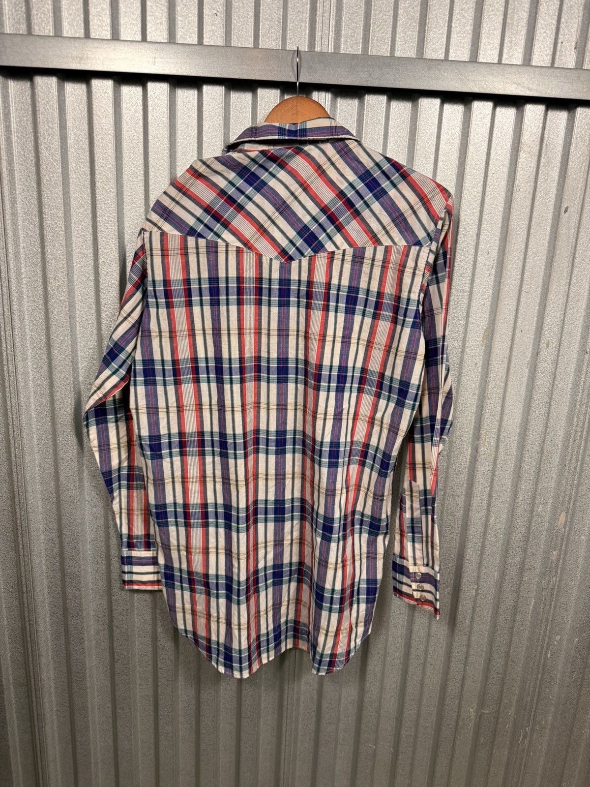 Other Vintage Pearl Snap Plaid Western Cowboy Button Up Shirt Size US M / EU 48-50 / 2 - 6 Thumbnail