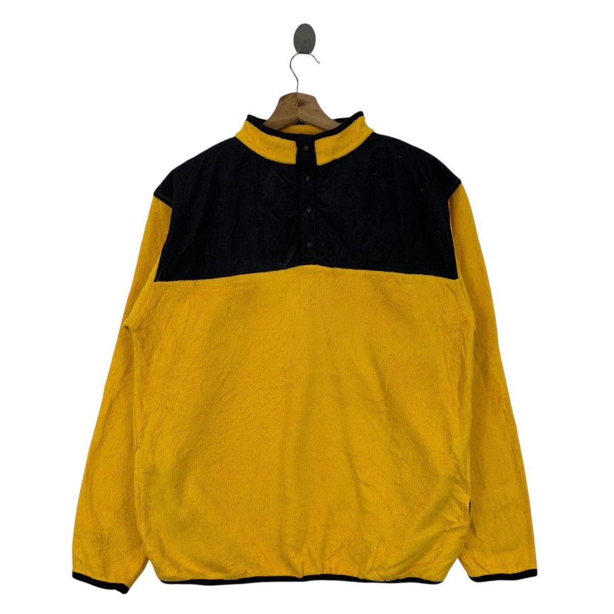 Vintage US NAVAL Clothing Casualwear Half Button Sweatshirt Pullover Size US M / EU 48-50 / 2 - 1 Thumbnail