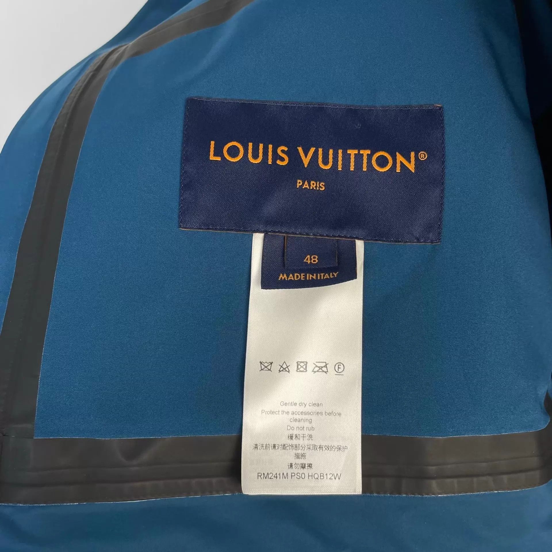 Louis Vuitton LV Blue 48 Shell Jacket Size US M / EU 48-50 / 2 - 3 Thumbnail