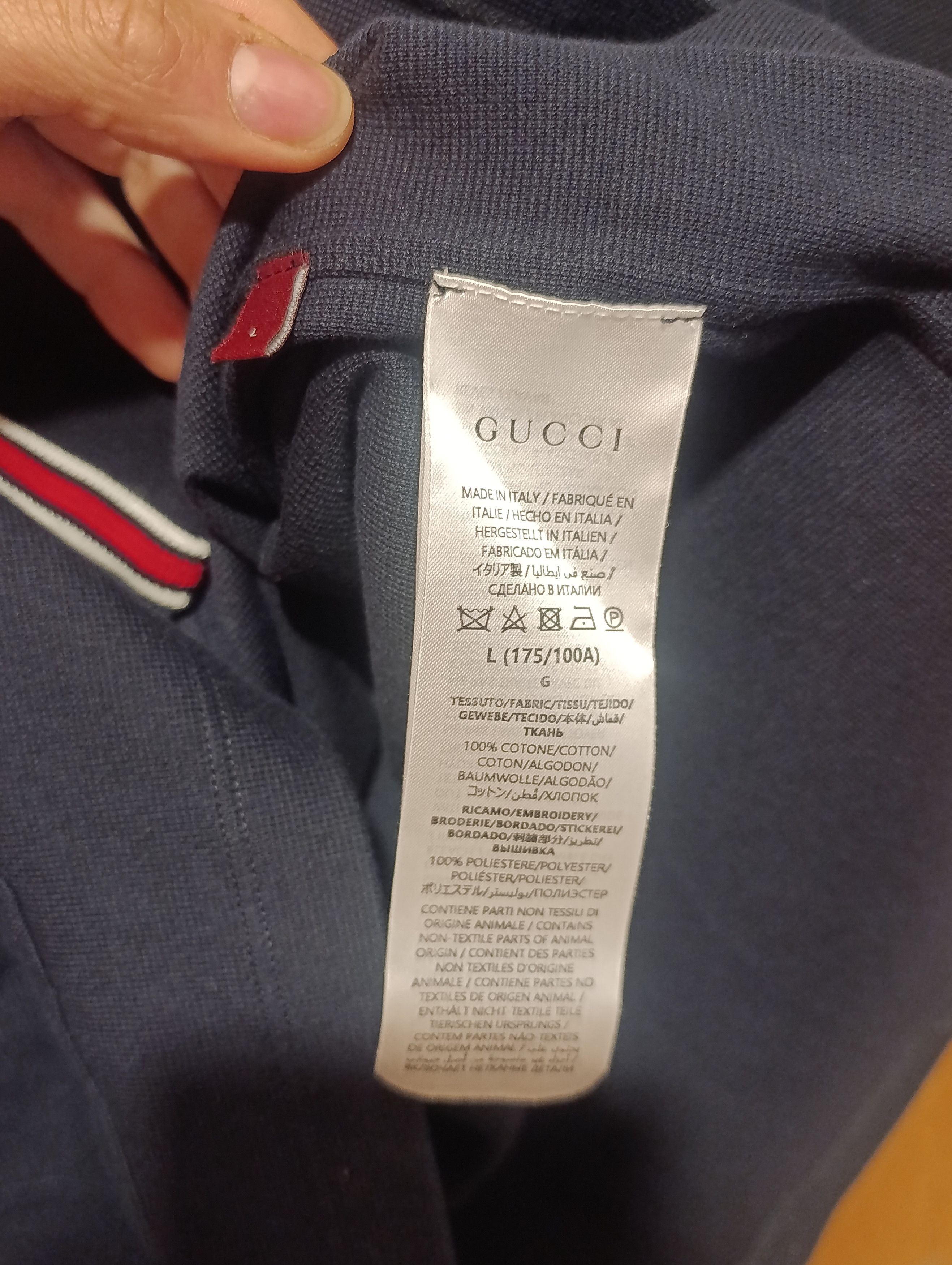 Gucci Polo Shirt SS24 Size US L / EU 52-54 / 3 - 3 Thumbnail