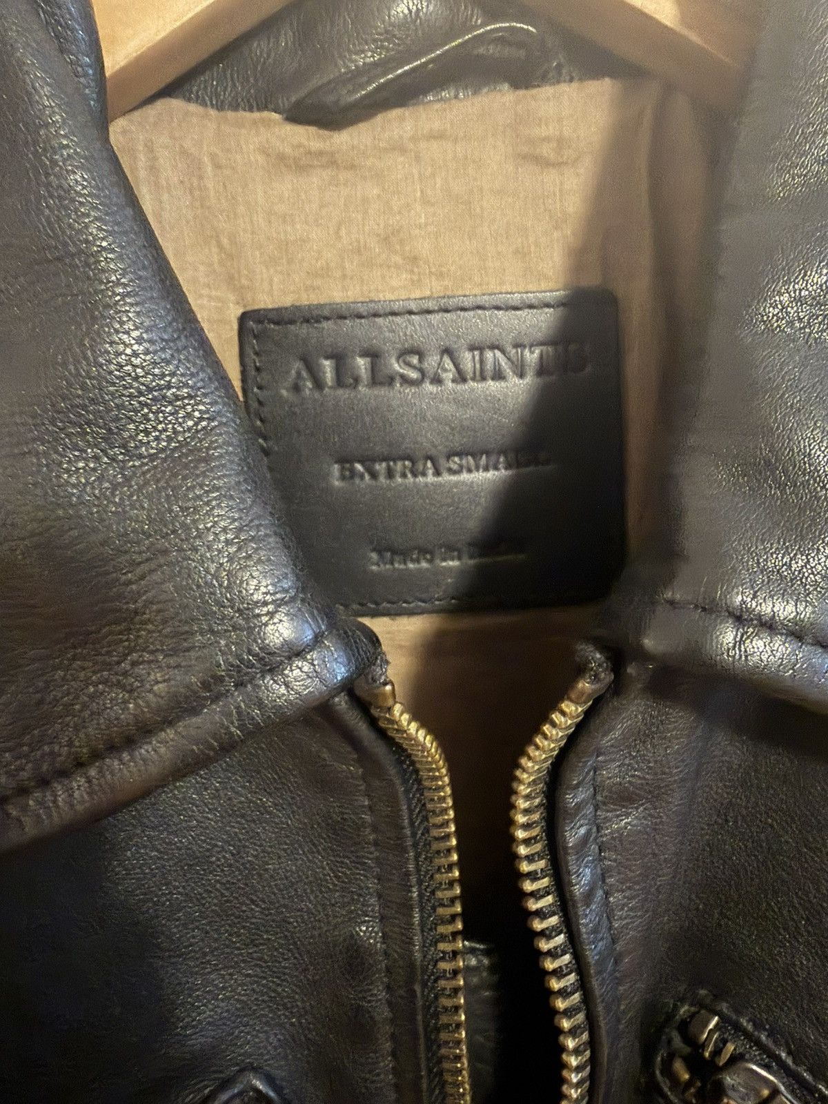 Allsaints Allsaints verdi leather jacket Size US XS / EU 42 / 0 - 2 Thumbnail