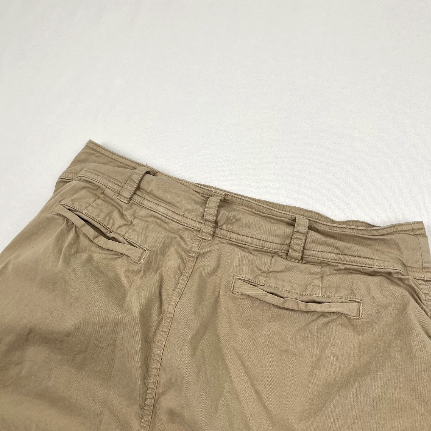 Ralph Lauren Lauren Ralph Lauren Pants Womens Sz 10 W31 L26 Micro Sanded Twill Cargo Brown Size 32" / US 10 / IT 46 - 7 Thumbnail