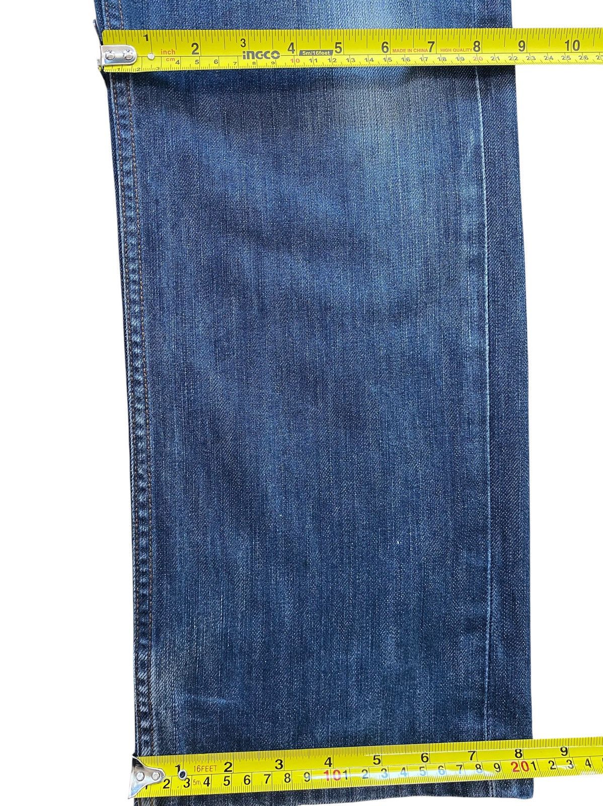 Uniqlo Uniqlo UJ Blue Wash Style Regular Fit Straight Size US 34 / EU 50 - 9 Thumbnail