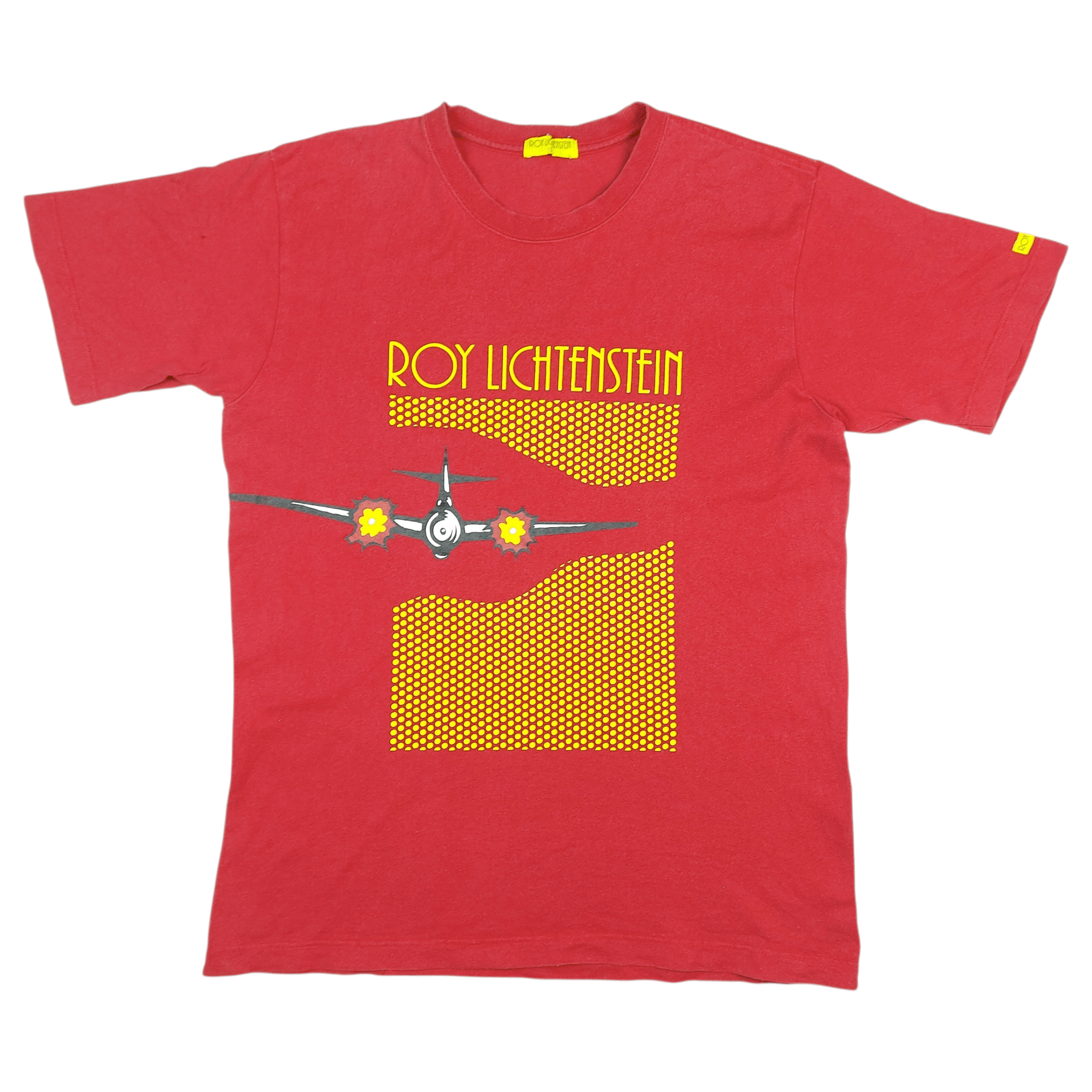 Uniqlo Vintage Y2K Roy Lichtenstein Airplane Pop Art TEE Size US L / EU 52-54 / 3 - 2 Thumbnail