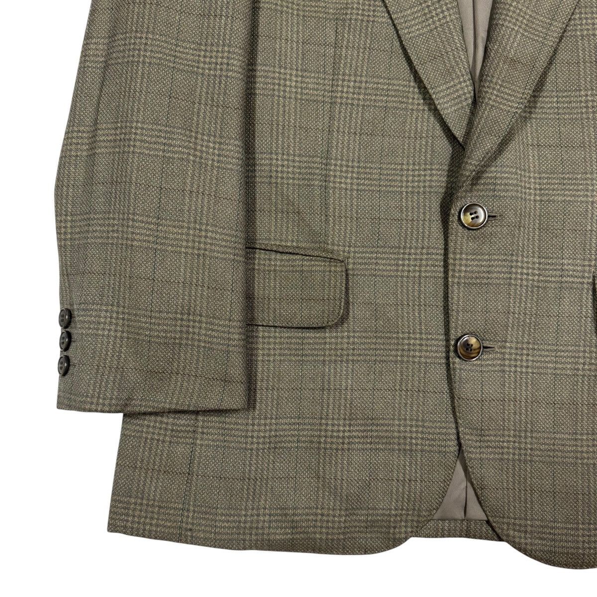 Pierre Balmain Pirre Balmain Lessona Casheme Special Custom Tartan Blazer Size 38R - 11 Thumbnail