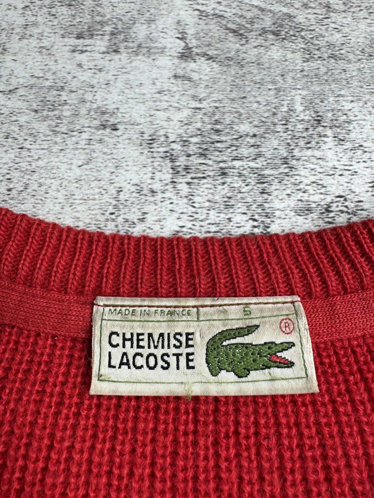Lacoste Chemise Lacoste 5 Laine Wool France Acrylic Sweater Pullover Size US L / EU 52-54 / 3 - 10 Thumbnail