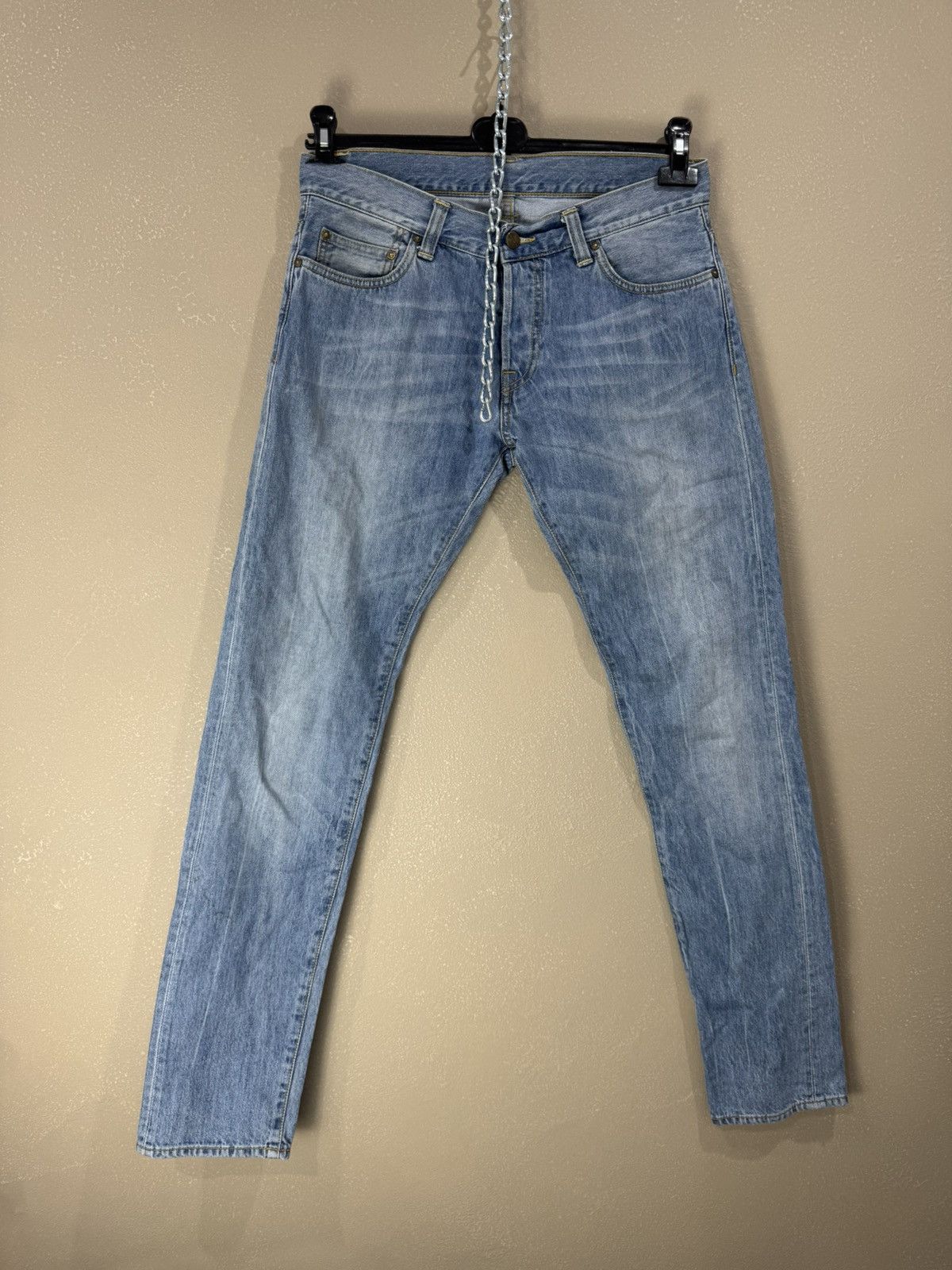Carhartt Vintage 90s Carhartt Buccaneer Denim Jeans Pants 33x32 Size US 30 / EU 46 - 2 Thumbnail