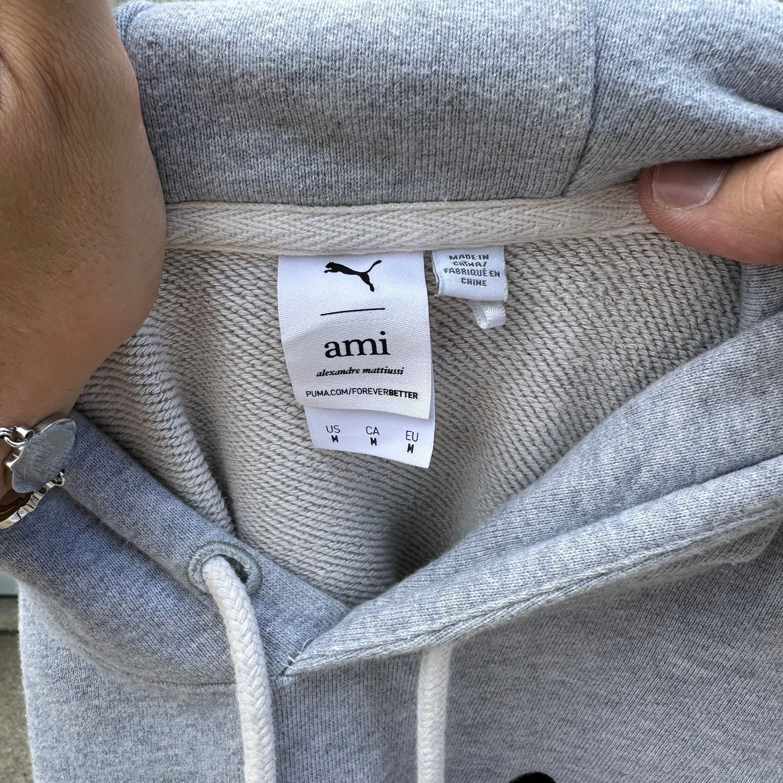 AMI Men's Puma x AMI Hoodie Size M Size US M / EU 48-50 / 2 - 6 Thumbnail