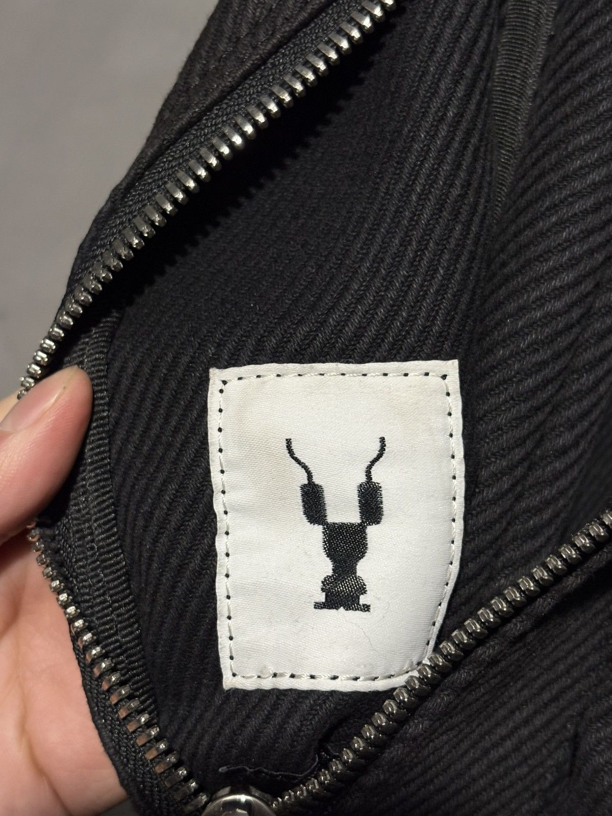 Rick Owens Drkshdw AW17 Rick Owens Stitches Backpack Corduroy Bolan Zipper Bag Size ONE SIZE - 3 Thumbnail