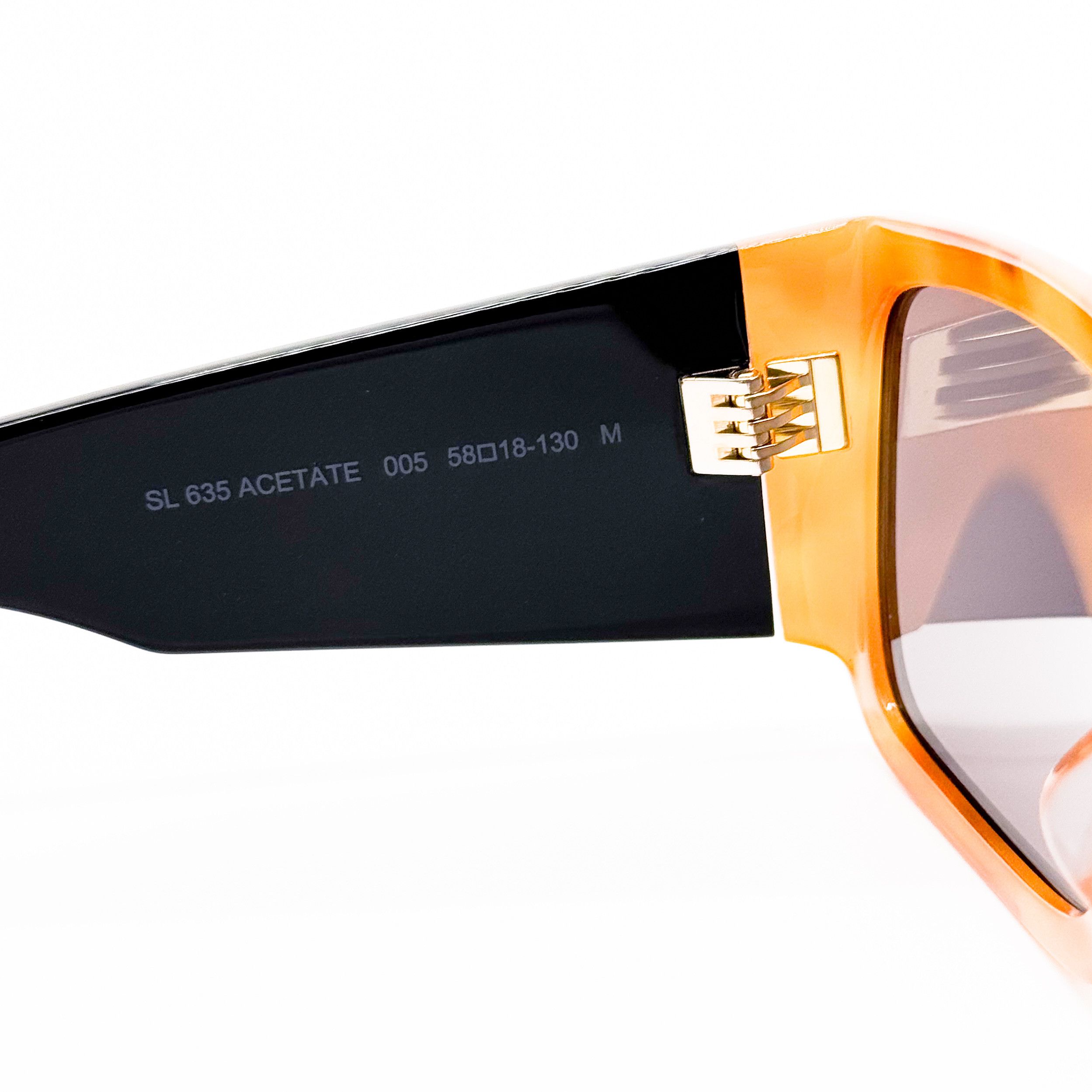 Saint Laurent Paris NEW SAINT LAURENT SL635 ACETA 005 SUNGLASSES SL635 005 Size ONE SIZE - 7 Thumbnail