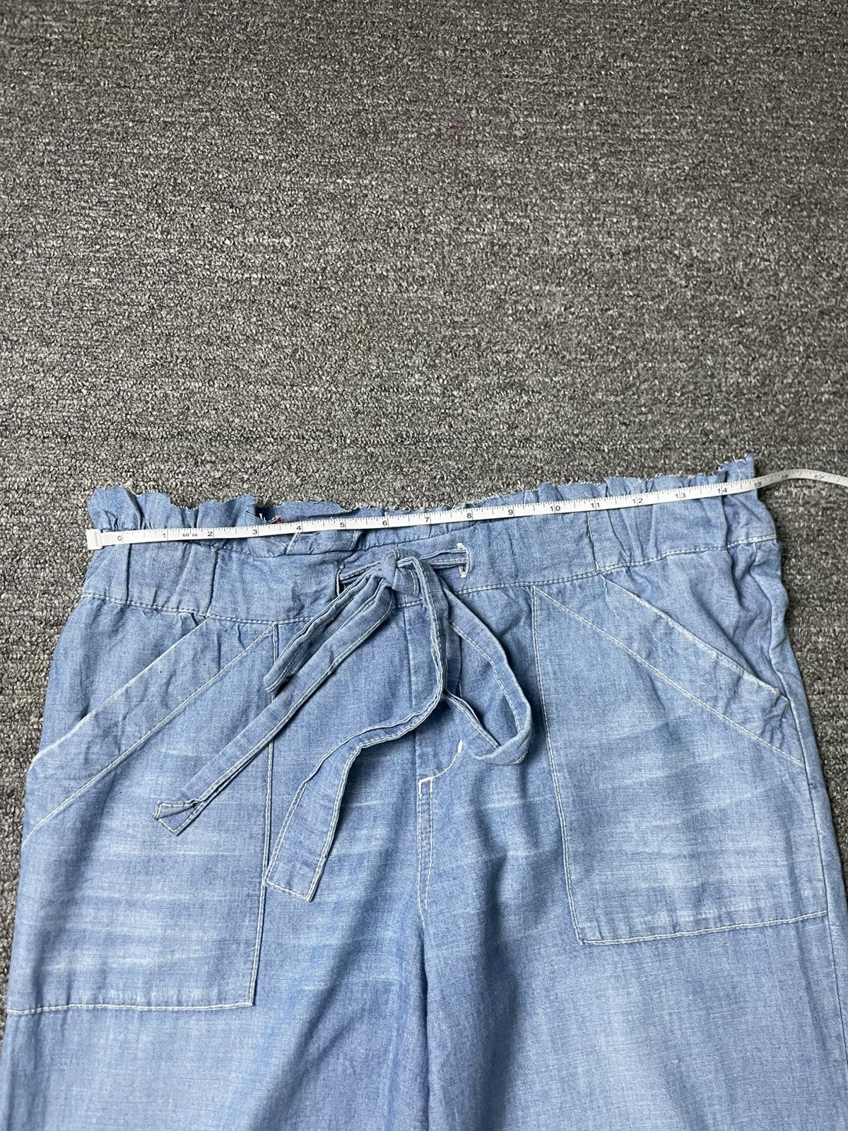 Japanese Brand Japanese Brand Elastic Waist Baggy Jeans (62) Size 30" / US 8 / IT 44 - 9 Thumbnail