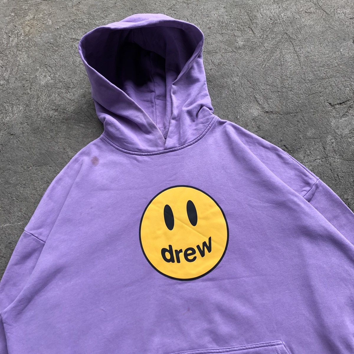 Drew House × Justin Bieber Drew House Mascot Lavander Hoodie Size US XXL / EU 58 / 5 - 2 Thumbnail