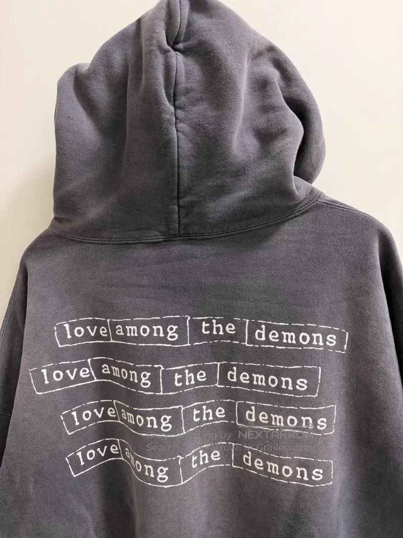 Saint Michael Saint Michael Bullet screen slogan pattern hoodie Size US XL / EU 56 / 4 - 7 Thumbnail