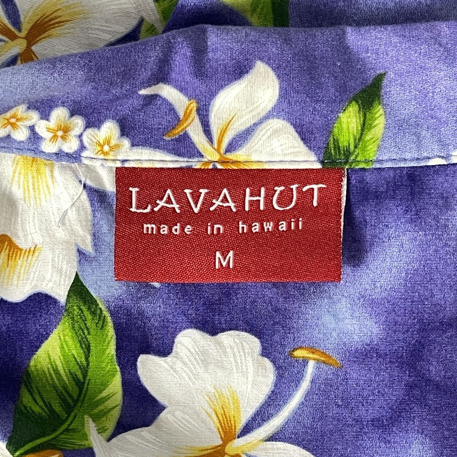 Other Lava Hut Floral Column Print Mens Hawaiian Shirt size Medium Size US M / EU 48-50 / 2 - 2 Thumbnail
