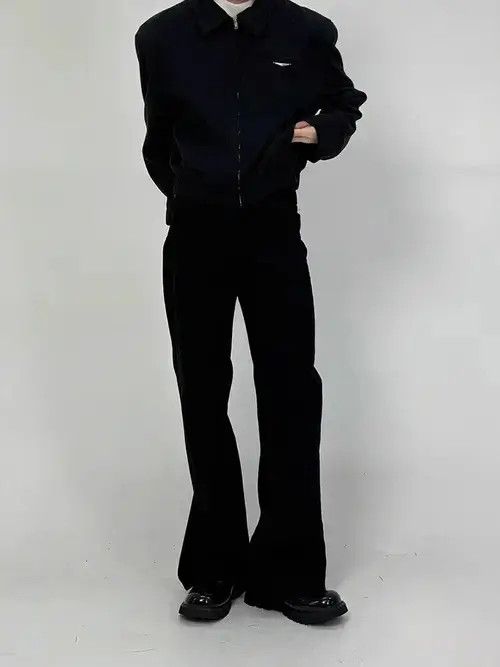 Japanese Brand × Jean Micro flared slimming and slim fitting jeans Size US 30 / EU 46 - 3 Thumbnail