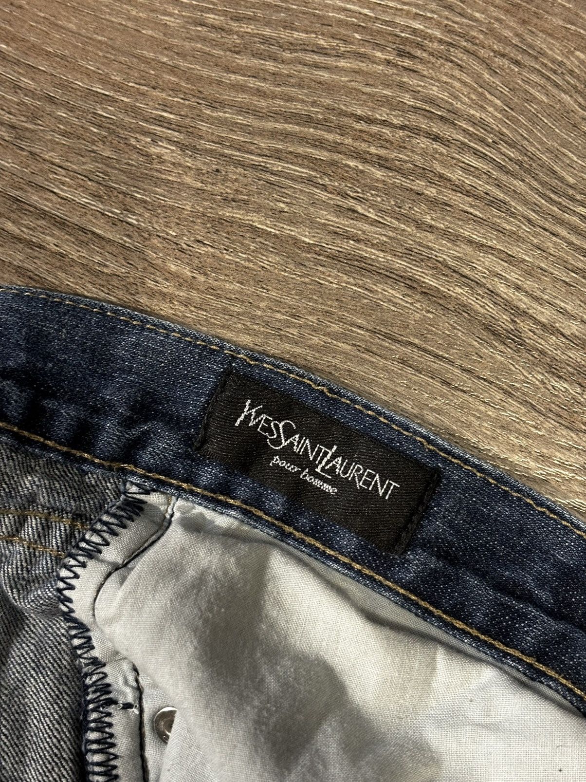 Yves Saint Laurent Yves Saint Laurent Vintage Denim Jeans pants Size US 36 / EU 52 - 11 Thumbnail