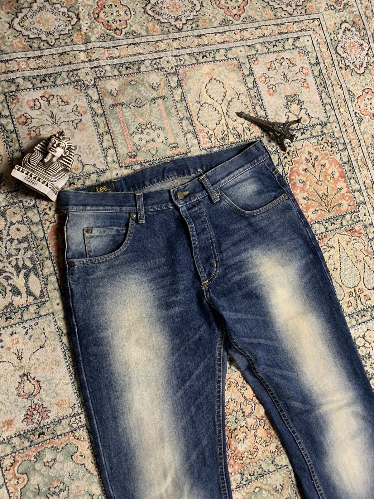 Lee × Vintage Vintage Lee Denim Jeans Size US 33 - 4 Thumbnail