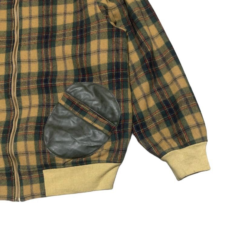 Swagger Swagger Plaid wool Hoodie Jacket Leather Pocket Size US L / EU 52-54 / 3 - 3 Thumbnail