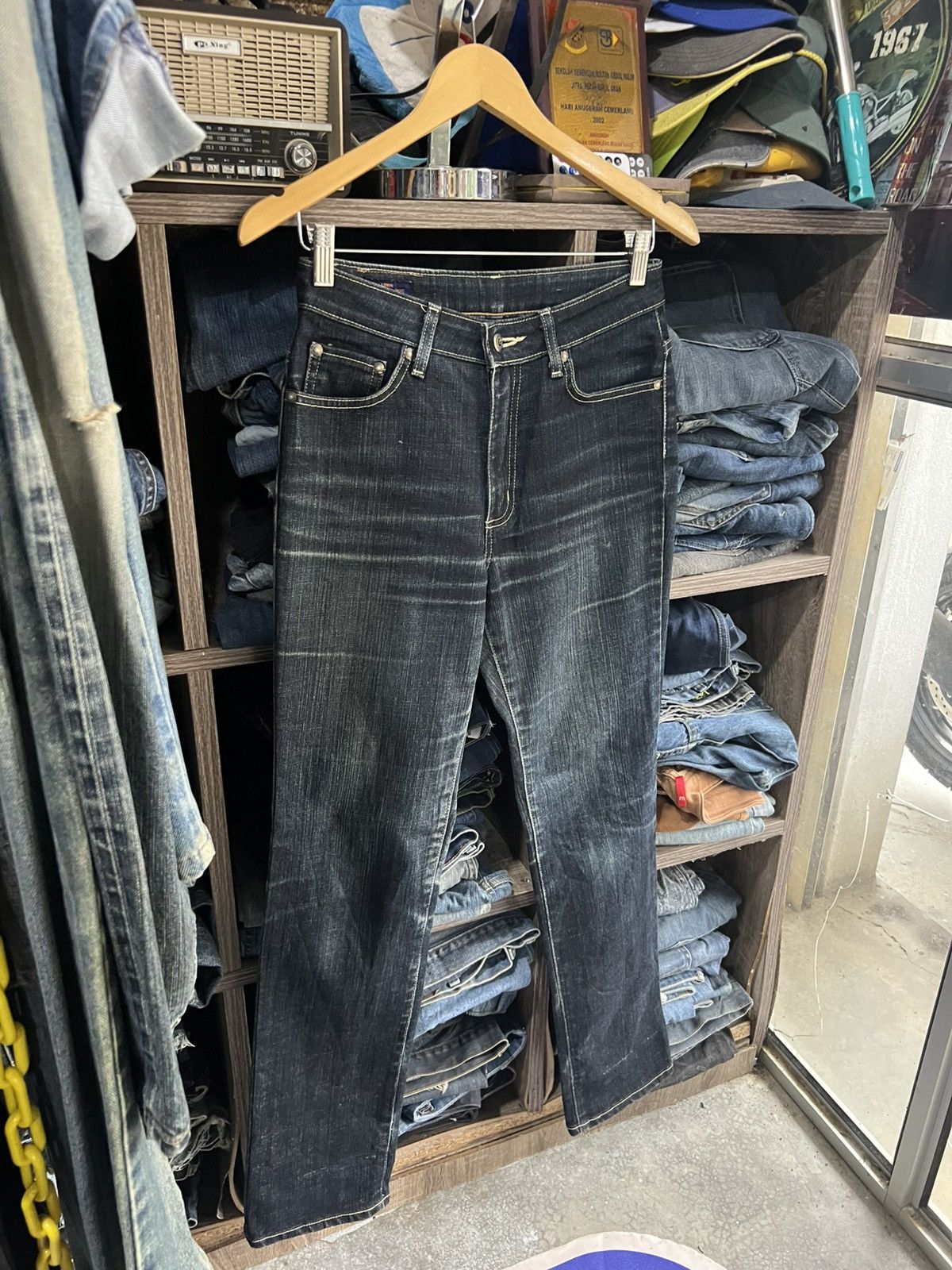 Edwin 🔥Vintage Miss Edwin Flared Denim Size 28" / US 6 / IT 42 - 6 Thumbnail