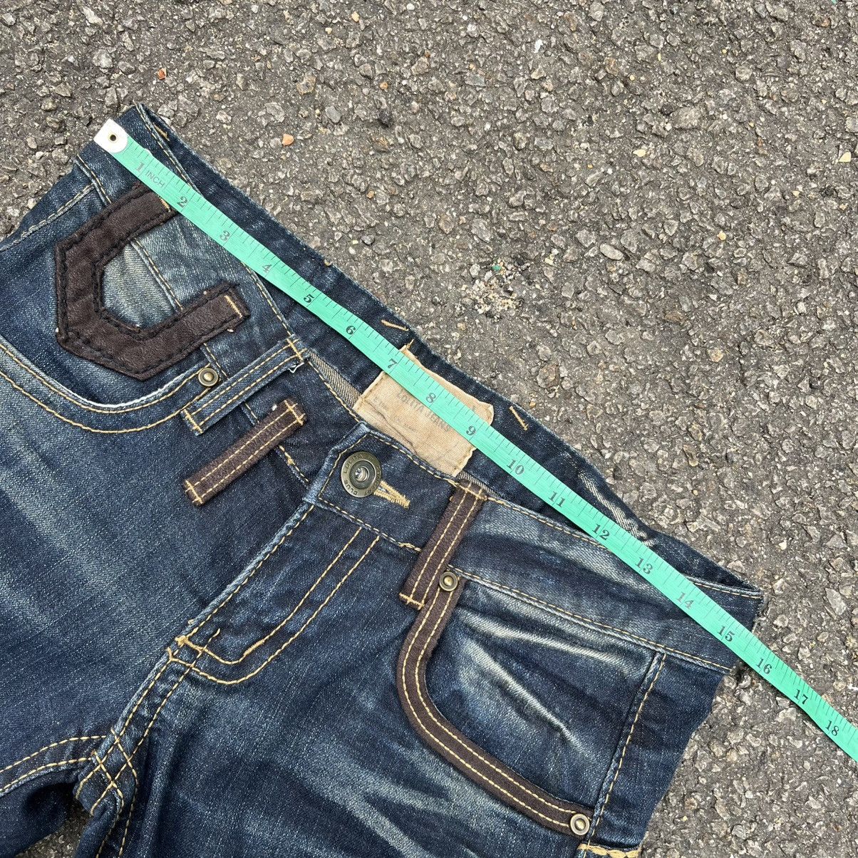 Hysteric Glamour Yoshitomo Nara Lolita Jeans Rusty Indigo Faded Denim Size 28" / US 6 / IT 42 - 6 Thumbnail