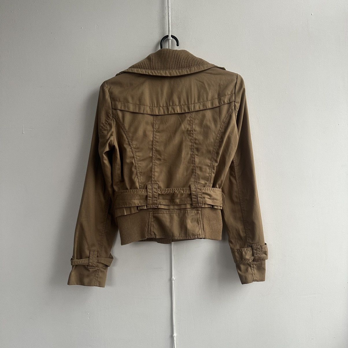 Hysteric Glamour Vintage Vera moda Japanese Crop Brown Cotton Jacket Size S / US 4 / IT 40 - 12 Thumbnail