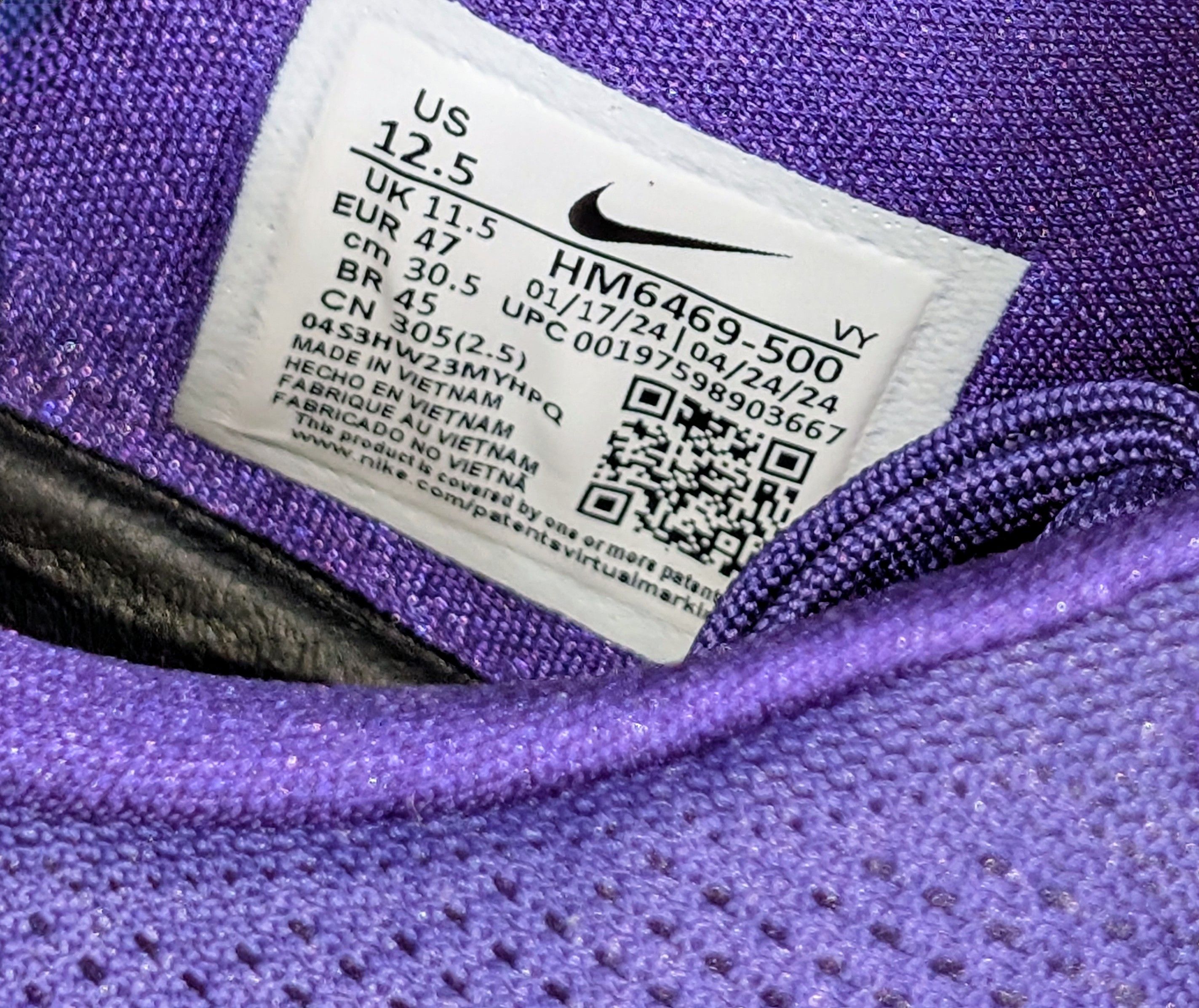 Nike Nike Kobe 8 Protro TB Purple PE "Unreleased* VNDS Size US 12.5 / EU 45-46 - 8 Thumbnail