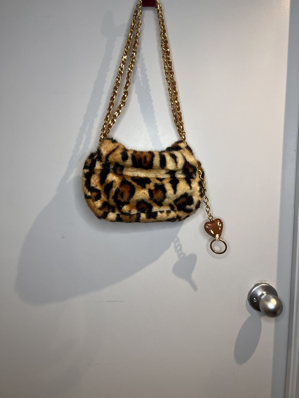 Vintage Vintage small leopard print bag Size ONE SIZE - 2 Thumbnail