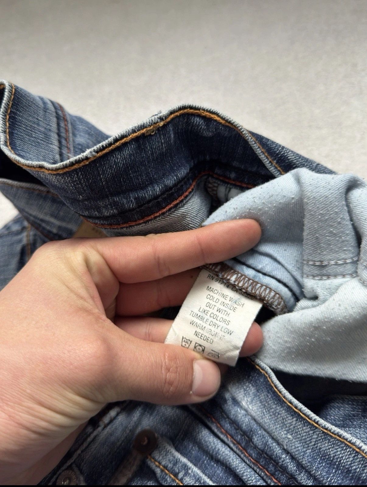 Armani Exchange Armani Exchange Vintage Y2K Jeans Pants Men’s Size 30x32 Size US 30 / EU 46 - 7 Thumbnail