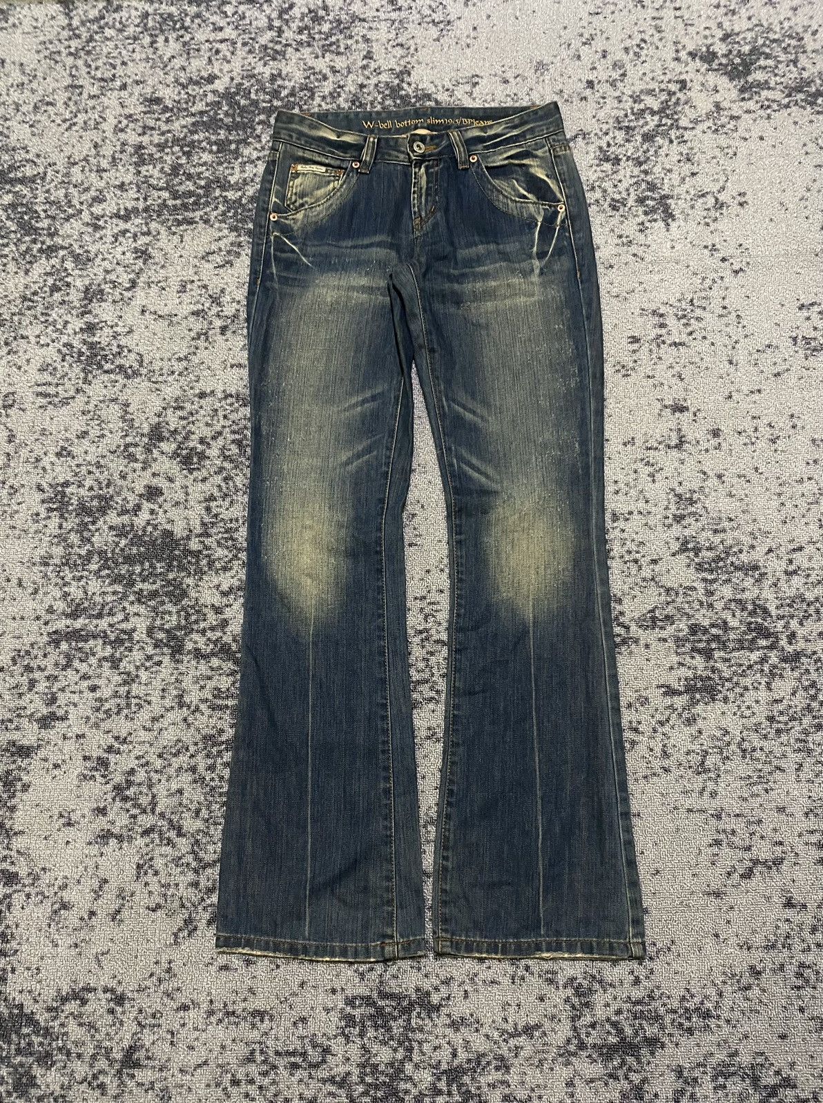 Hysteric Glamour × If Six Was Nine × Japanese Brand Y2k Bean pole ifsixwasnine bootcut jeans Size US 29 - 2 Thumbnail