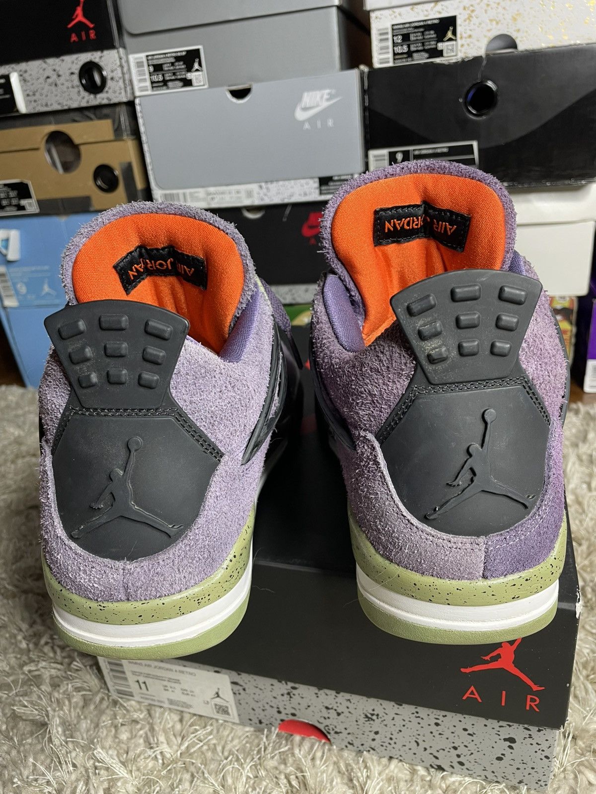 Jordan Brand Jordan 4 Canyon Purple Size US 11 / IT 41 - 6 Thumbnail