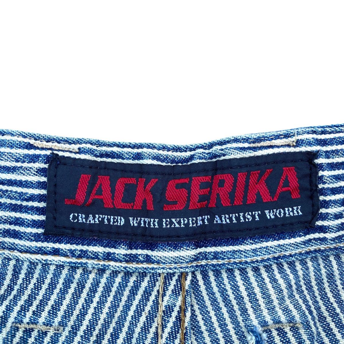 Japanese Brand × Vintage Jack Serika Artist Work Spider Web Distressed Jeans Size US 33 - 12 Thumbnail