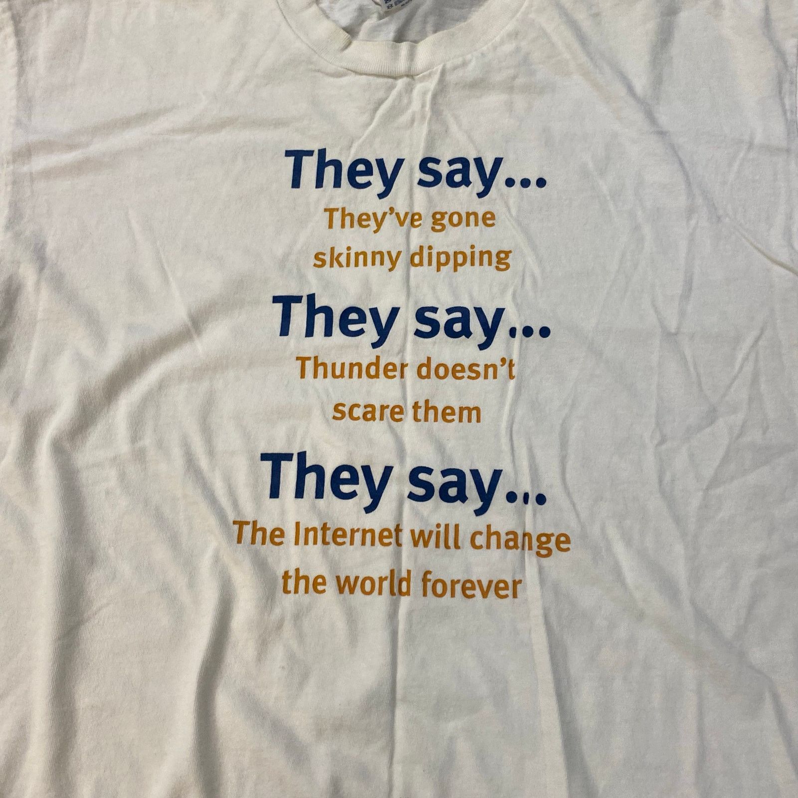 Vintage VINTAGE THEHARRISPOLLONLINE PROMO NEWS JOURNALISM SHIRT XL Size US XL / EU 56 / 4 - 1 Thumbnail