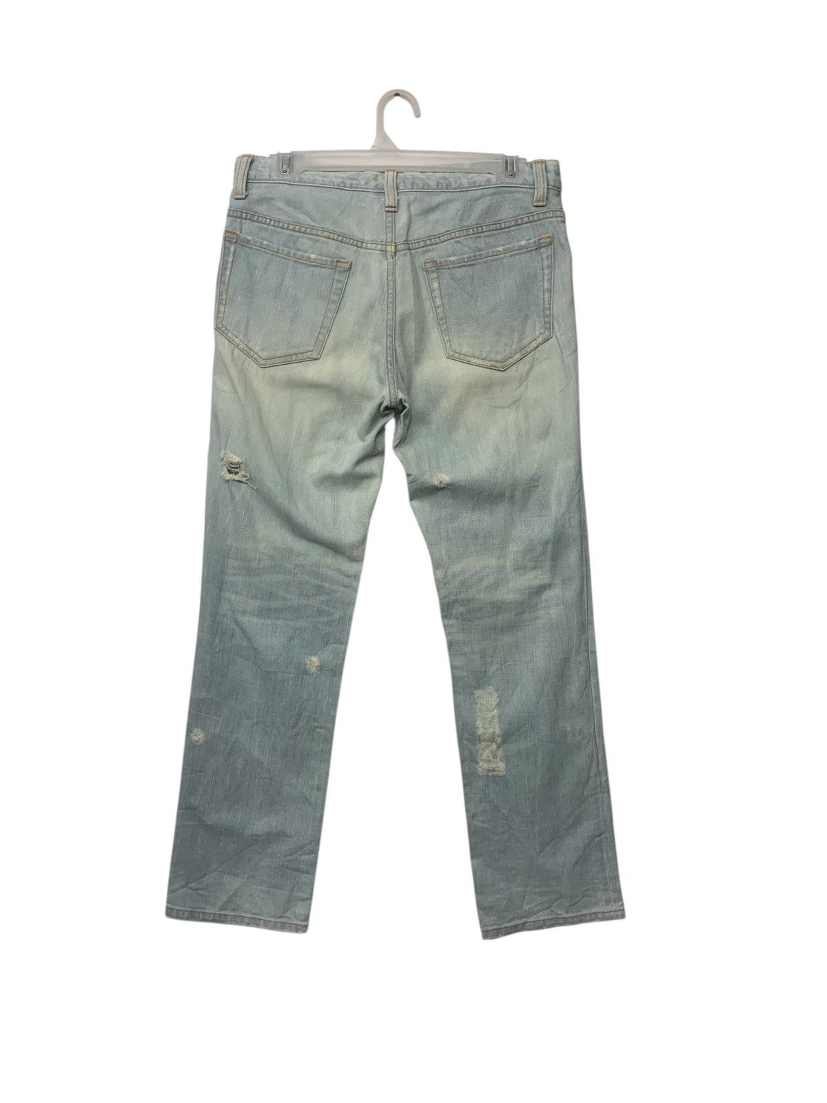 Issey Miyake Issey Miyake Sunao Kuwahara Distressed Design Jeans Size US 30 / EU 46 - 3 Thumbnail