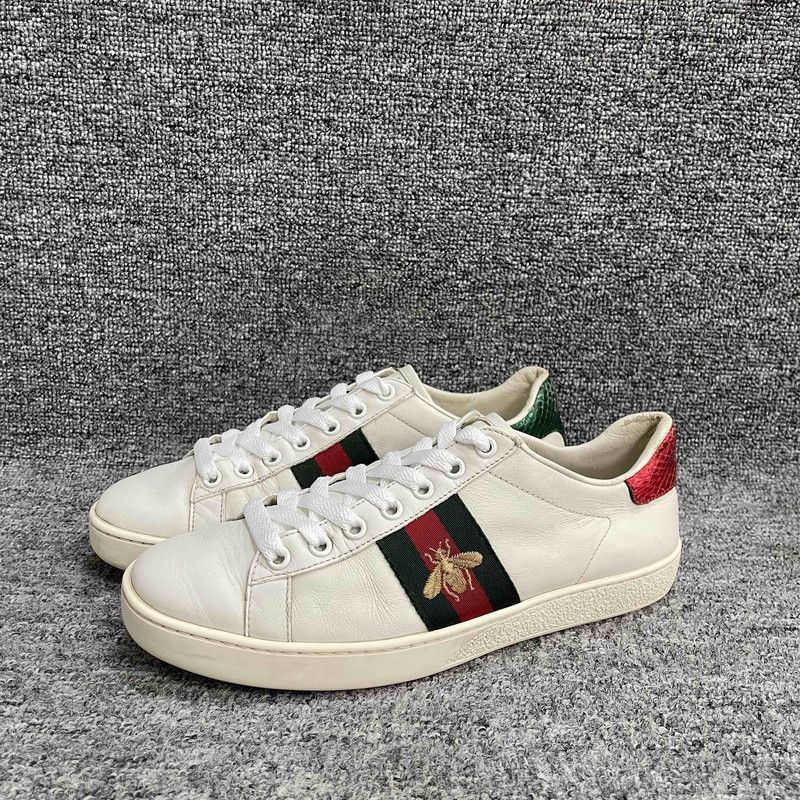 Gucci Gucci Ace Embroidered Fashion Sneakers for Women 0079 Size US 6.5 / IT 36.5 - 1 Thumbnail