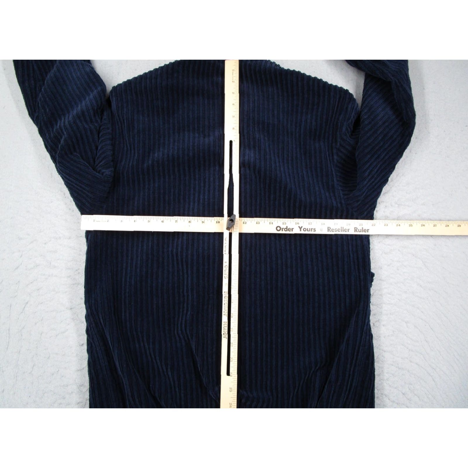 Vintage VINTAGE 13 Bonaparte Jacket Mens L Navy Ribbed Corduroy Snap Front Made in France Jacket Mens L Navy Corduroy Snap Front France Size US L / EU 52-54 / 3 - 5 Thumbnail