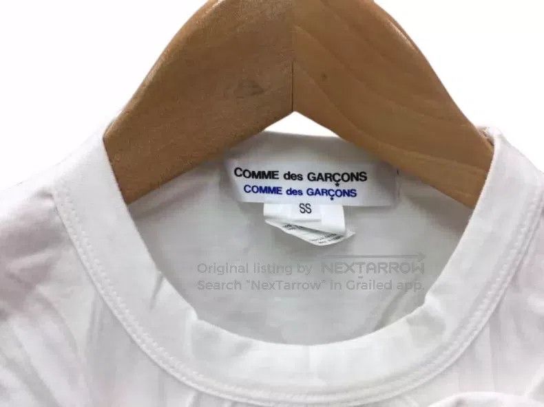 Comme des Garcons Comme des Garcons Folding embossed classic T-shirt Size XS / US 0-2 / IT 36-38 - 3 Thumbnail