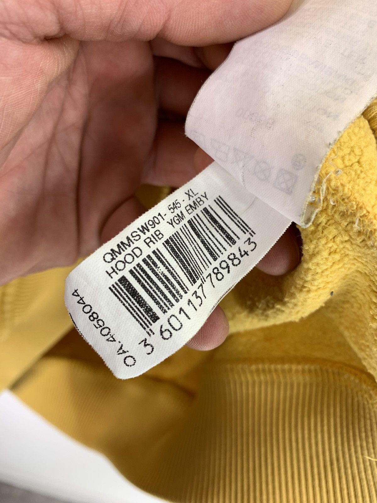 Quicksilver Vintage Quicksilver Yellow Hoodie XL Size Size US XL / EU 56 / 4 - 9 Thumbnail