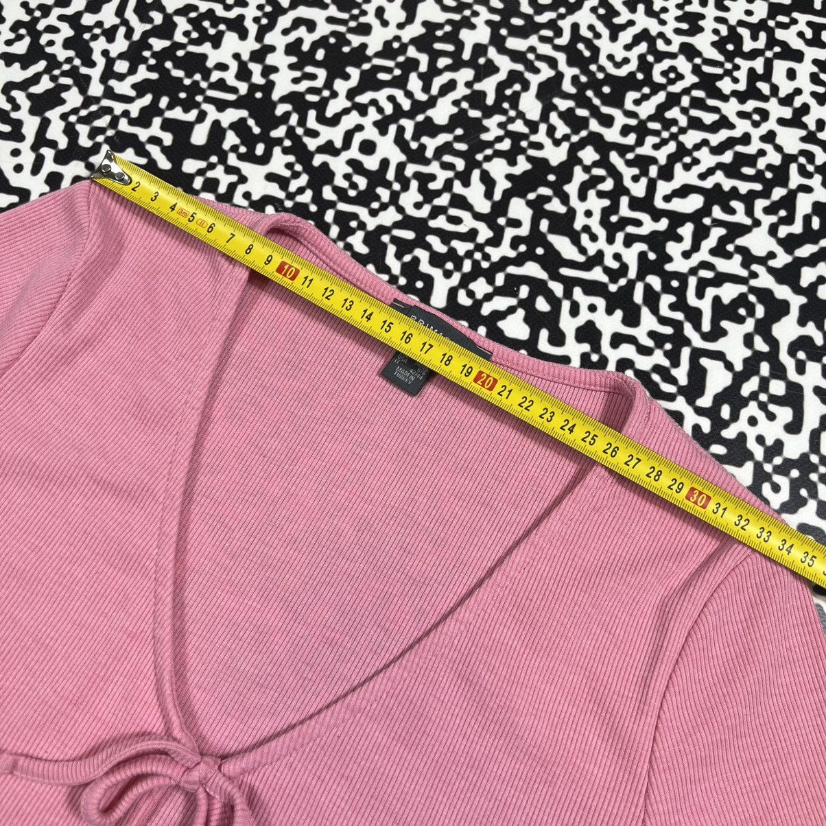 Vintage Vintage Y2K Japanese Style Stripe Cripped Sexy T-shirt Size S / US 4 / IT 40 - 6 Thumbnail