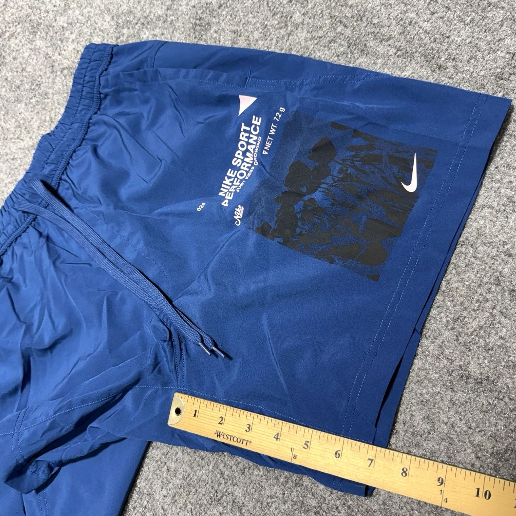 Nike Nike Shorts Mens L Blue Form 7" Unlined Shorts Versatile Dri-FIT FN3283-476 Size US 36 / EU 52 - 5 Thumbnail