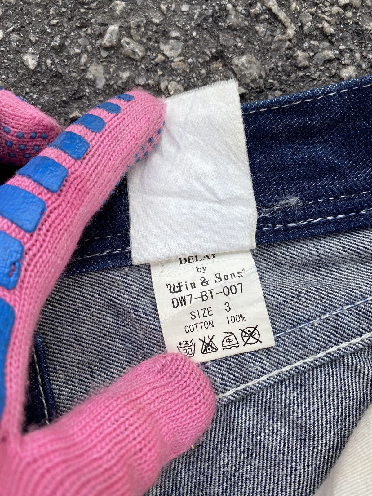If Six Was Nine × Japanese Brand × Tornado Mart Delay By Ufin & Sons Blue Washed Flare Denim Size US 32 / EU 48 - 19 Thumbnail