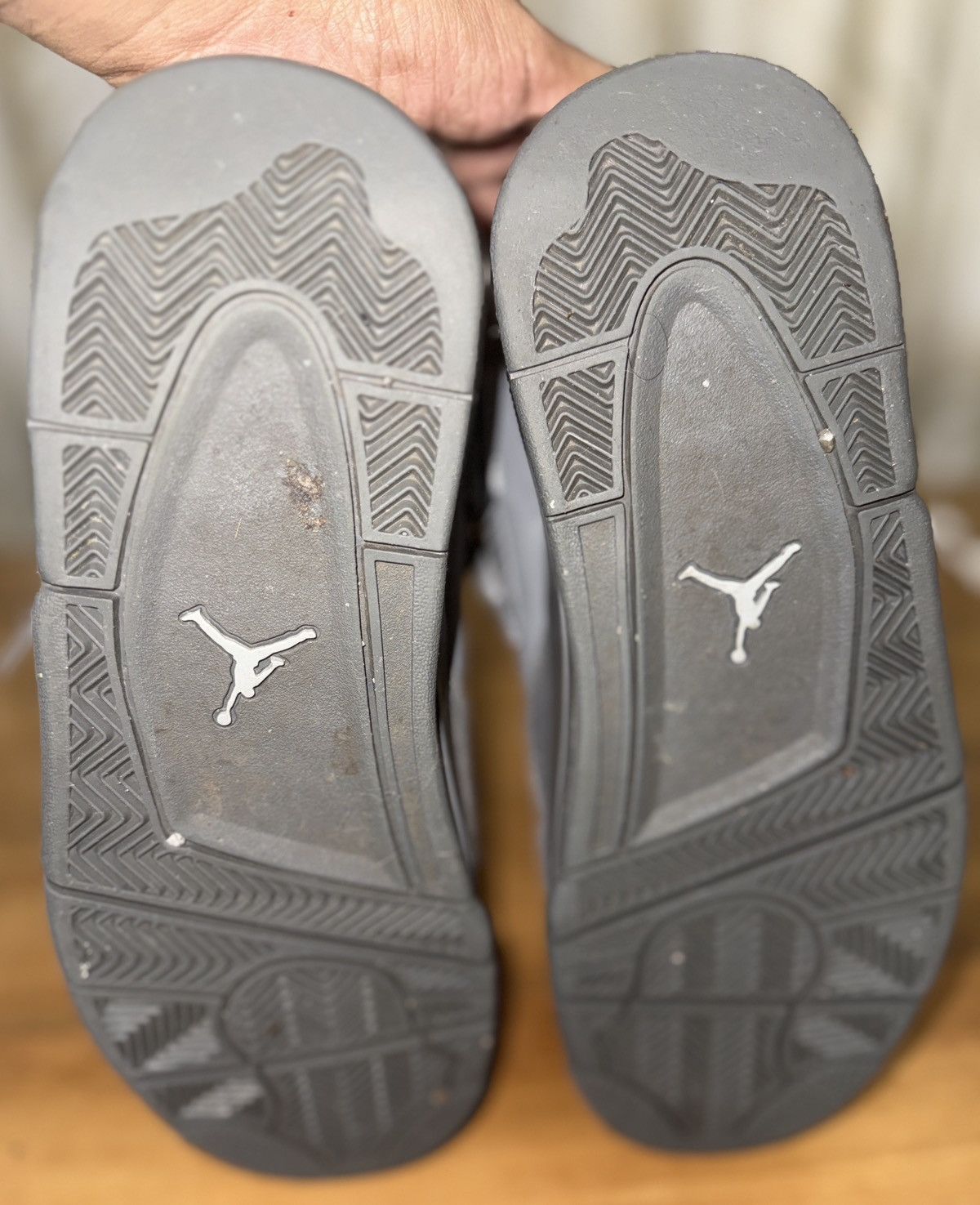 Jordan Brand Air Jordan 4 Wet Cement Paris Olympic Size US 9.5 / EU 42-43 - 5 Thumbnail