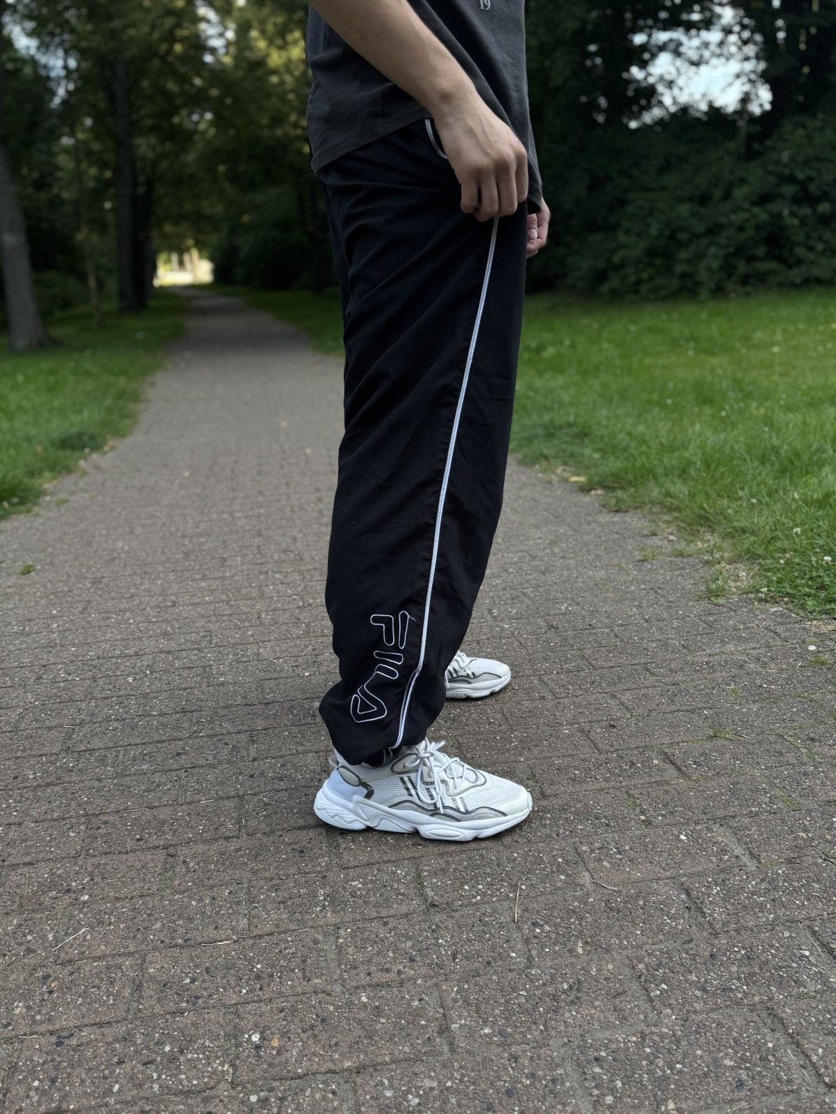 Fila Fila Vintage Sweatpants Drill Opium Avantgarde Size US 33 - 3 Thumbnail